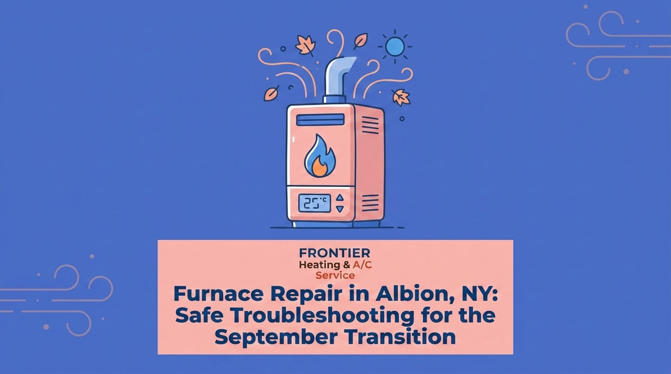 Furnace Repair in Albion, NY: Safe Troubleshooting for the September Transition — featured image