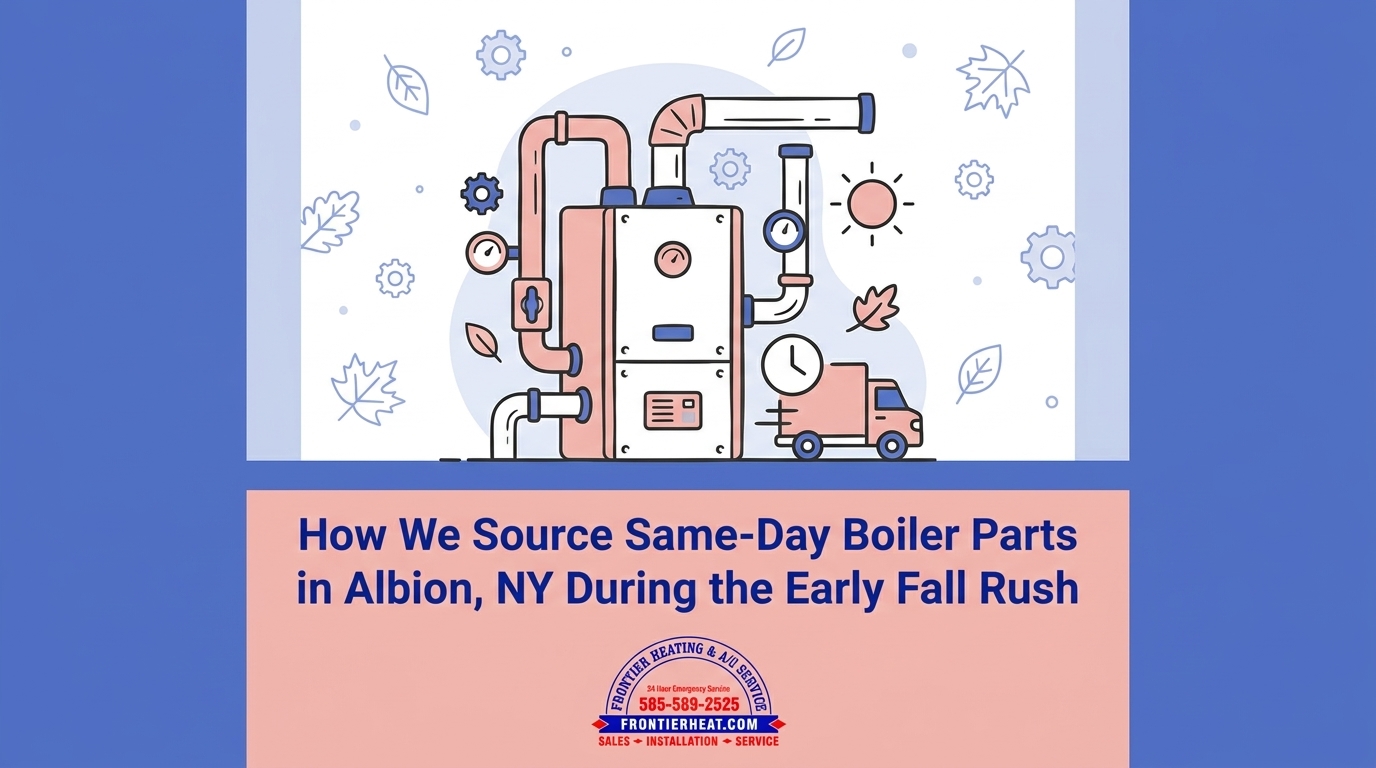 How We Source Same-Day Boiler Parts in Albion, NY During the Early Fall Rush — featured image