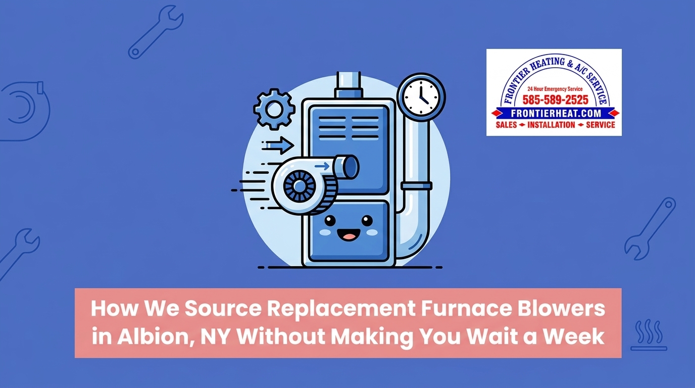 How We Source Replacement Furnace Blowers in Albion, NY Without Making You Wait a Week — featured image