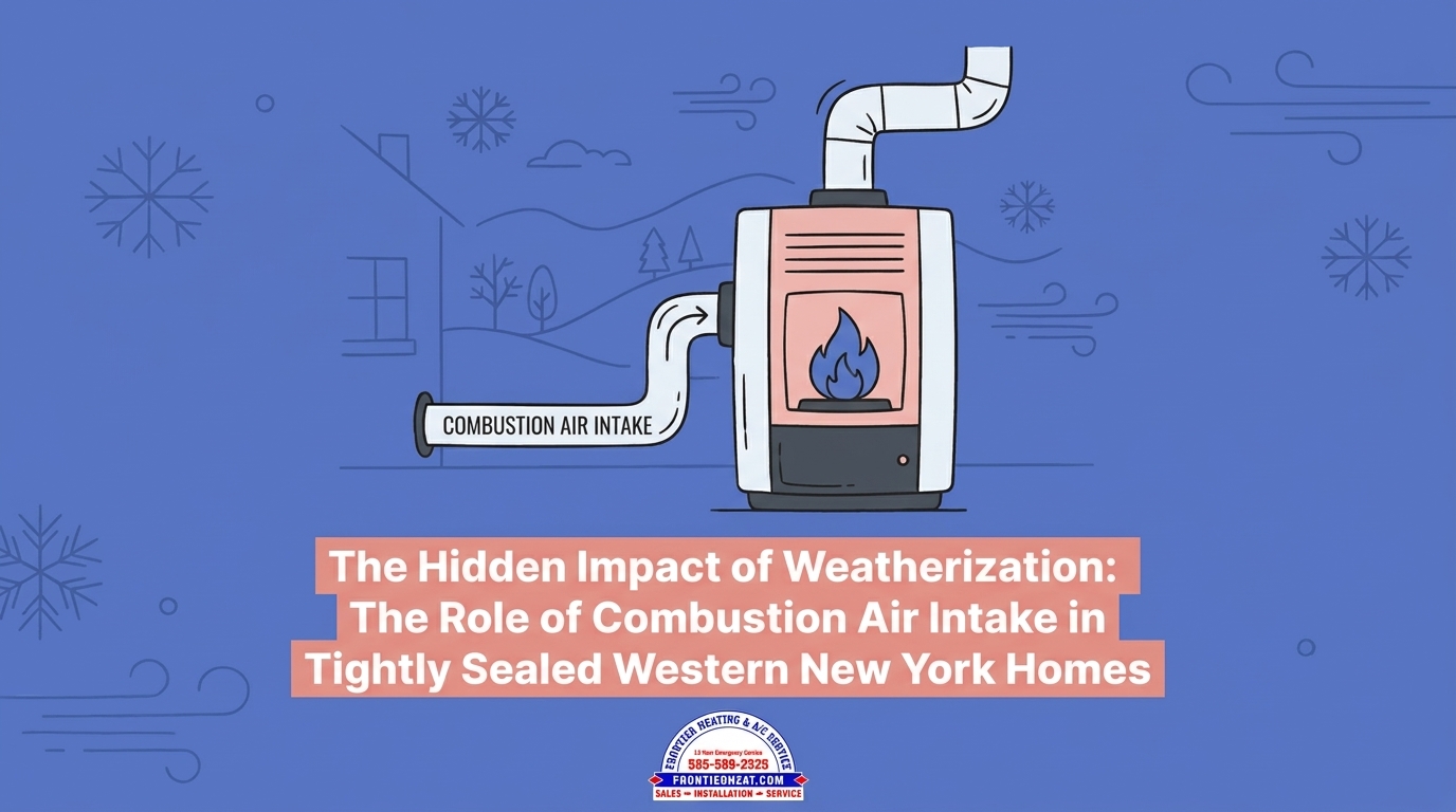 The Hidden Impact of Weatherization: The Role of Combustion Air Intake in Tightly Sealed Western New York Homes — featured image